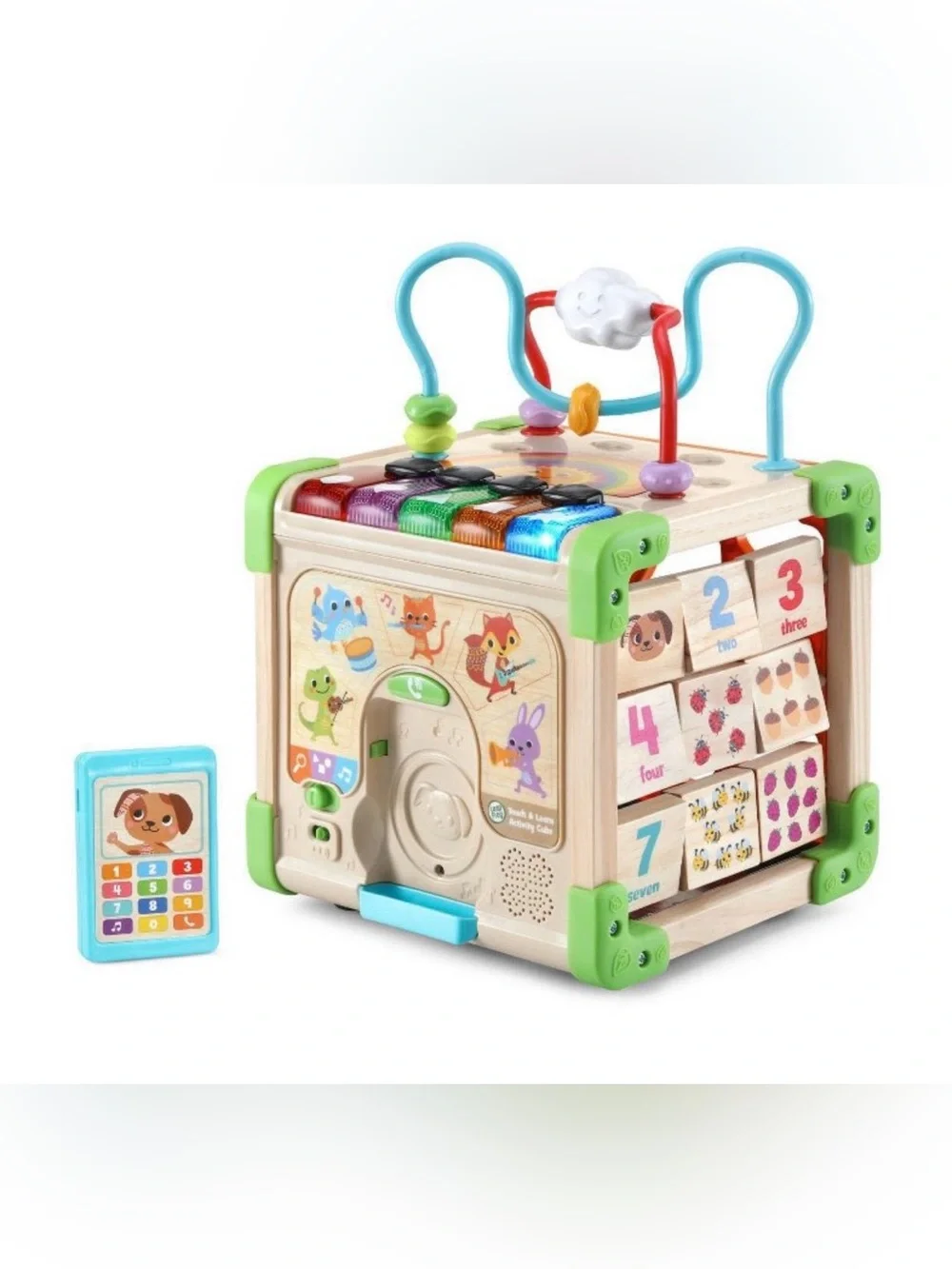 LeapFrog Touch & Learn Wooden Activity Cube